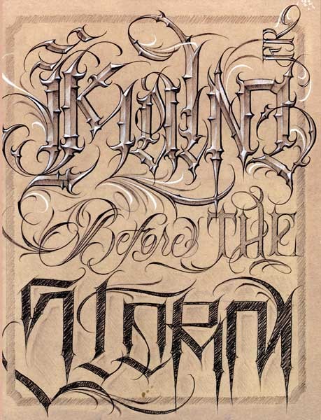 Lettering Book  Volume 4  by BJ Betts